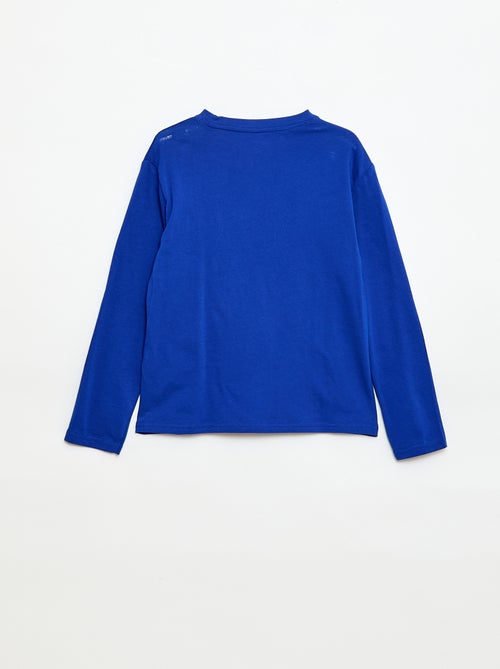 T-shirt stampata a maniche lunghe - Kiabi T-shirt stampata a maniche lunghe - Kiabi