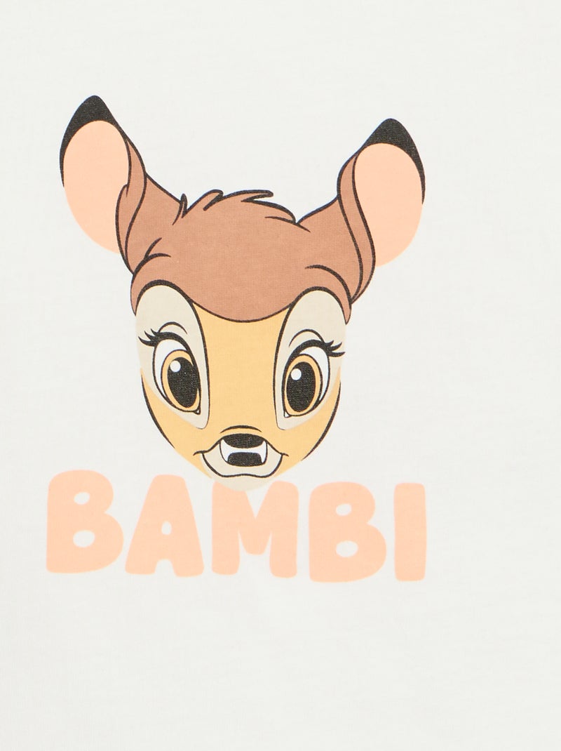 T-shirt stampata 'Disney' Bianco - Kiabi