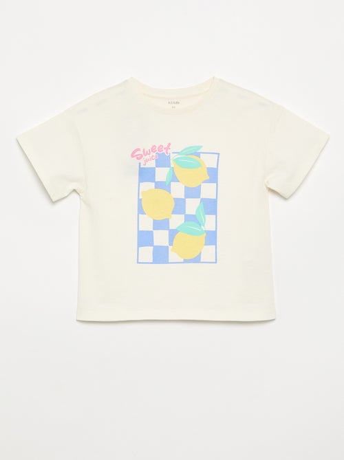 T-shirt stampata fantasia - Kiabi