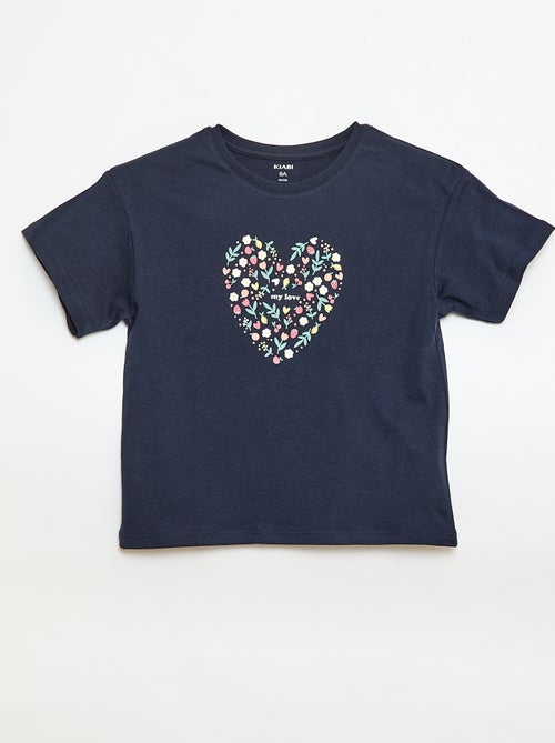 T-shirt stampata fantasia - Kiabi