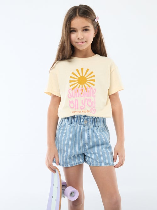 T-shirt stampata fantasia - Kiabi