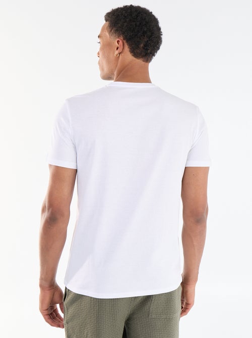 T-shirt stampata fronte/retro a maniche corte - Kiabi