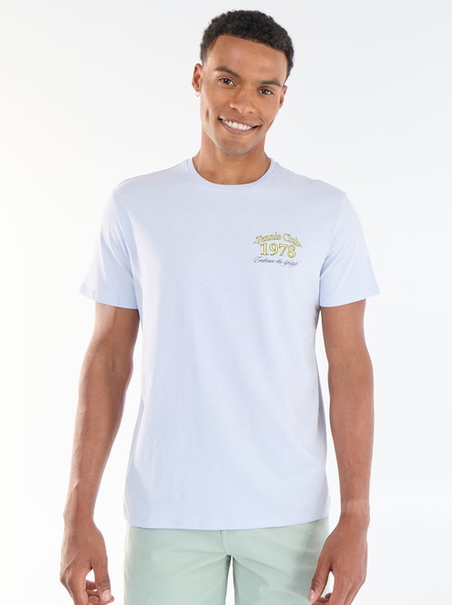 T-shirt stampata fronte/retro a maniche corte - Kiabi