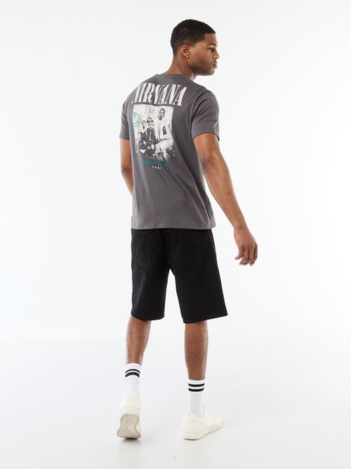 T-shirt stampata 'Nirvana' - Kiabi