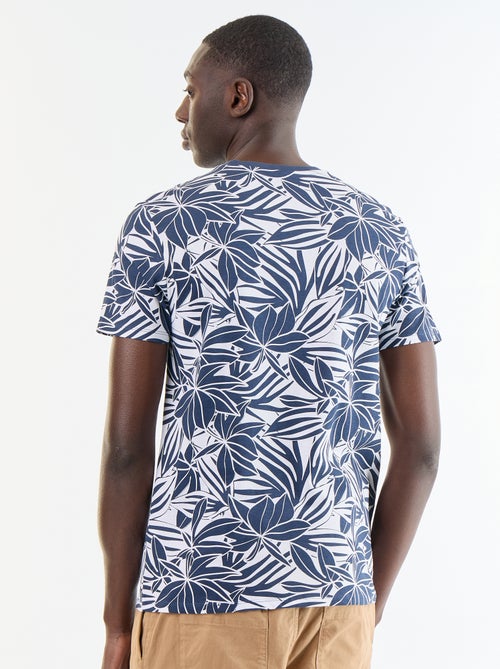 T-shirt stampato fantasia a maniche corte - Kiabi