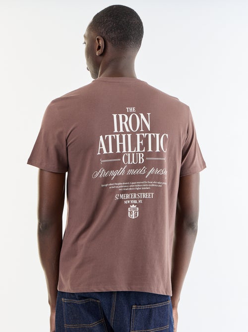 T-shirt stampato fantasia a maniche corte - Kiabi