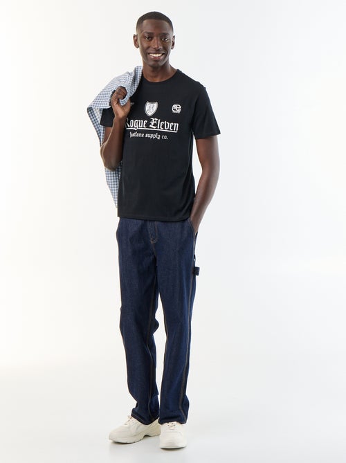 T-shirt stampato fantasia a maniche corte - Kiabi