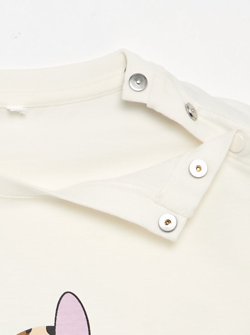 T-shirt 'Stitch' - collezione facile da indossare Bianco - Kiabi