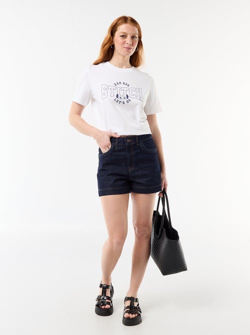 T-shirt 'Stitch' 'Disney' - Kiabi