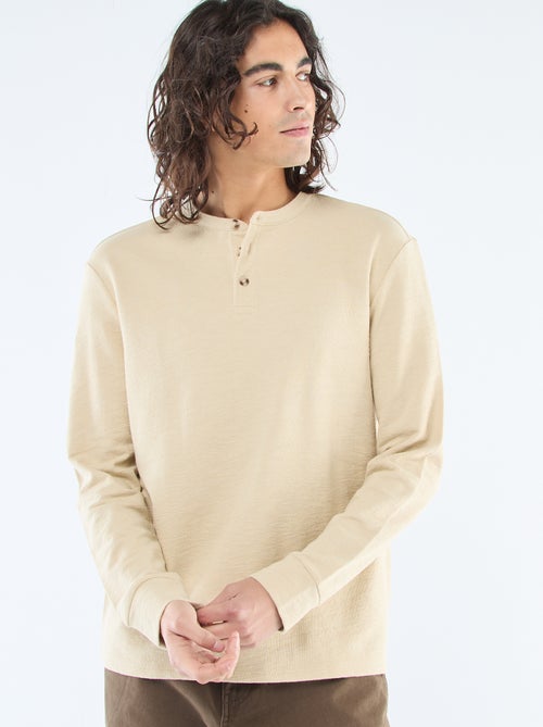 T-shirt tunisien regular fit - Kiabi