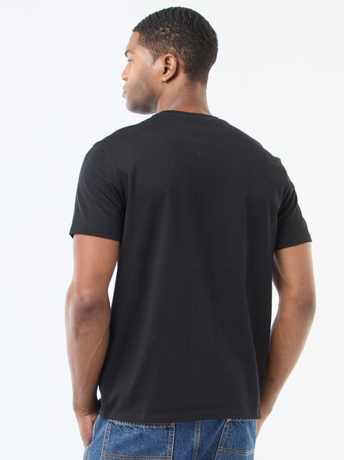 T-shirt uni en coton pour homme à col rond - Kiabi T-shirt uni en coton pour homme à col rond - Kiabi