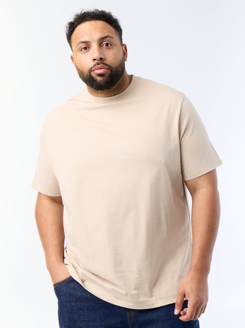 T-shirt uni en maille jersey - Kiabi T-shirt uni en maille jersey - Kiabi