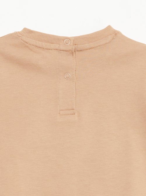 T-shirt uni sans manches - Kiabi