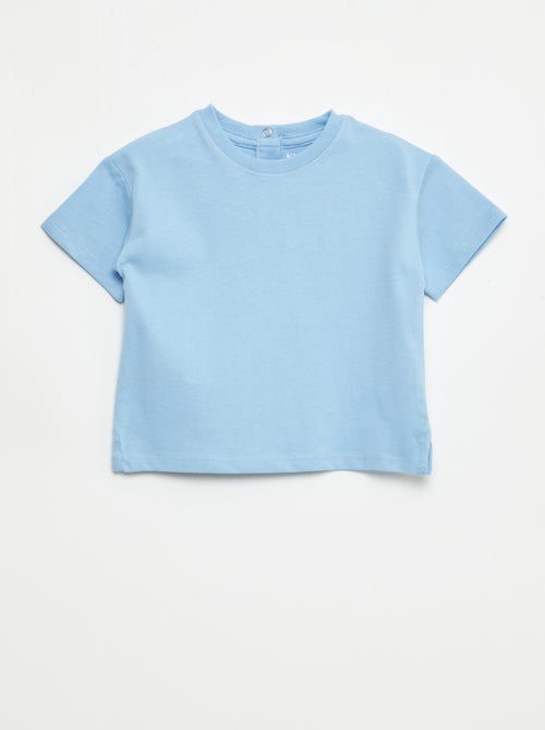 T-shirt uni sans manches - Kiabi