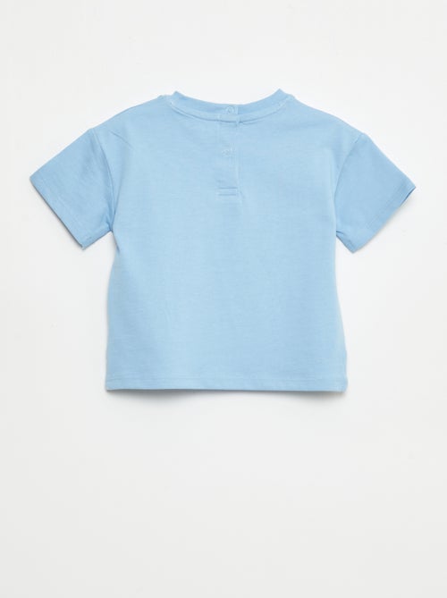 T-shirt uni sans manches - Kiabi