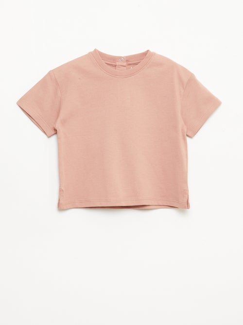 T-shirt uni sans manches - Kiabi