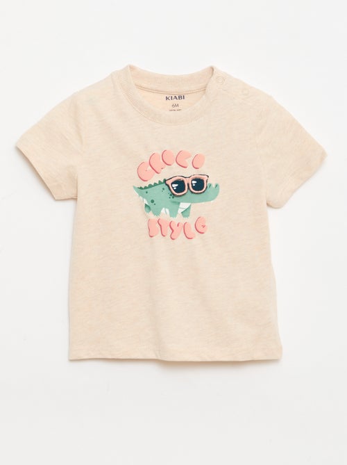 T-shirt with animated print - Kiabi