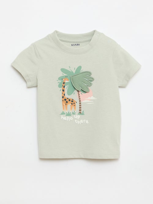 T-shirt with animated print - Kiabi
