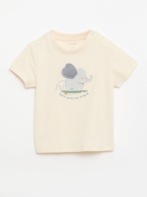 T-shirt with animated print - Kiabi
