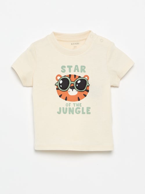 T-shirt with animated print - Kiabi