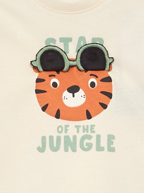 T-shirt with animated print - Kiabi