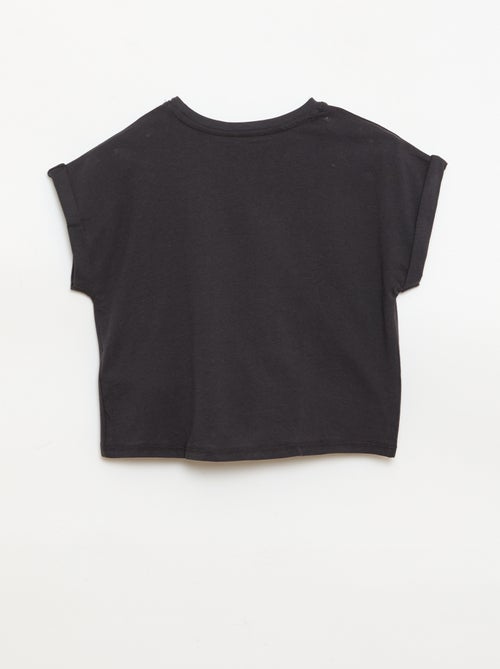 T-shirt with waist tie - Kiabi