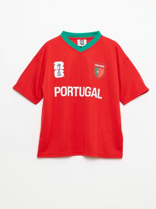 T-shirts sous licence officielle de La Coupe du Monde de la FIFA 26™ - Portugal - Kiabi