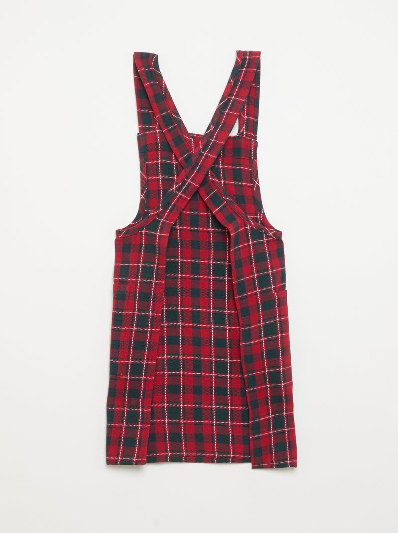 Tablier de cuisine enfant 'Noël' - KIABI Home Rouge - Kiabi