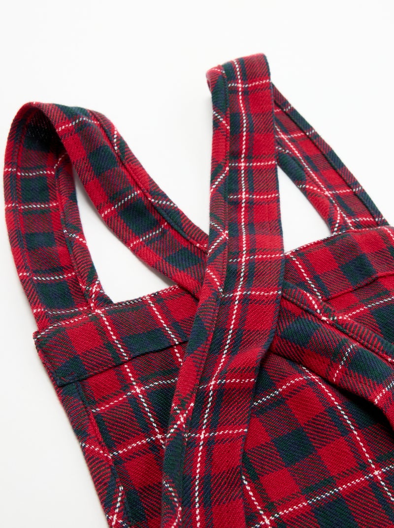 Tablier de cuisine enfant 'Noël' - KIABI Home Rouge - Kiabi