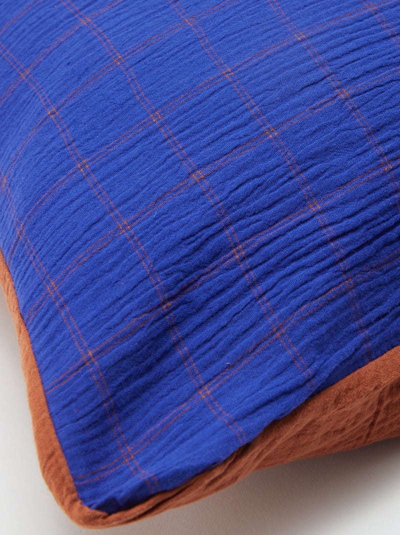 Taie d'oreiller (50 x 70 cm) - Kiabi Home Bleu - Kiabi