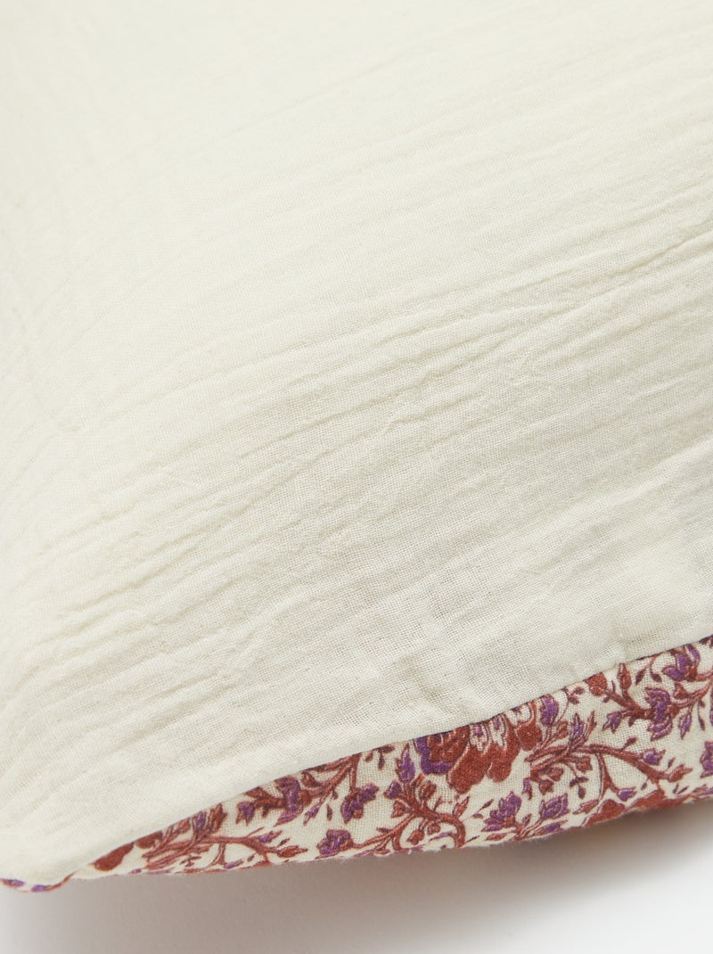 Taie d'oreiller 50 x 70 cm - Kiabi Home Rose - Kiabi