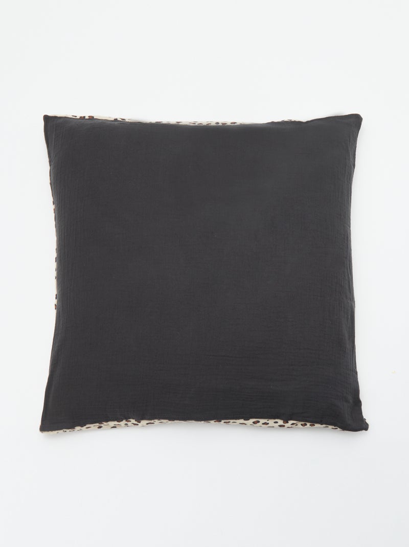 Taie d'oreiller 63 x 63 cm Beige - Kiabi