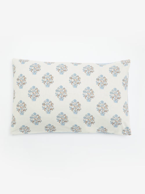 Taie d'oreiller imprimée 50x70 cm en coton - Kiabi