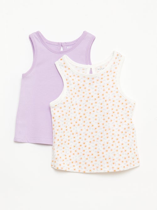 Tank Top Set - 2 Pieces - Kiabi