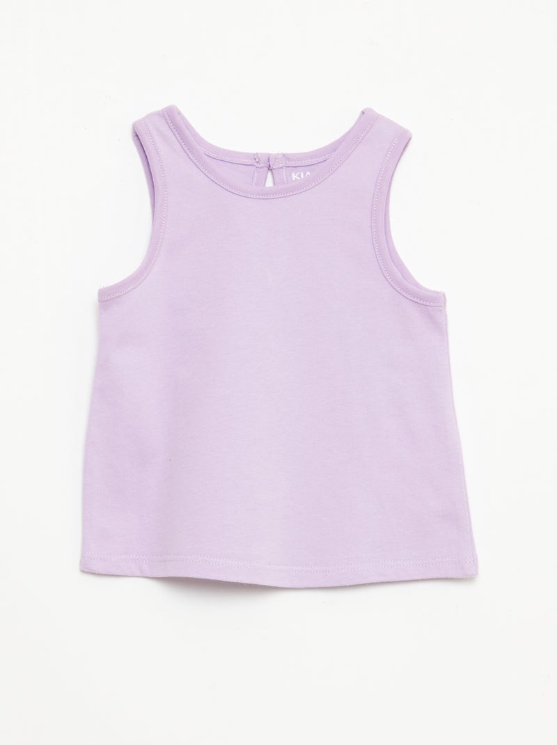 Tank Top Set - 2 Pieces White - Kiabi