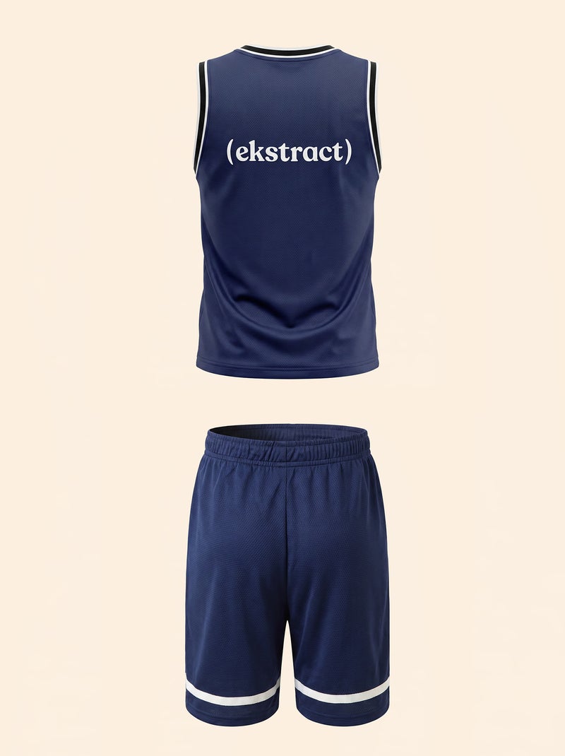 Tank Top + Shorts Sport Set - (ekstract) Blue - Kiabi