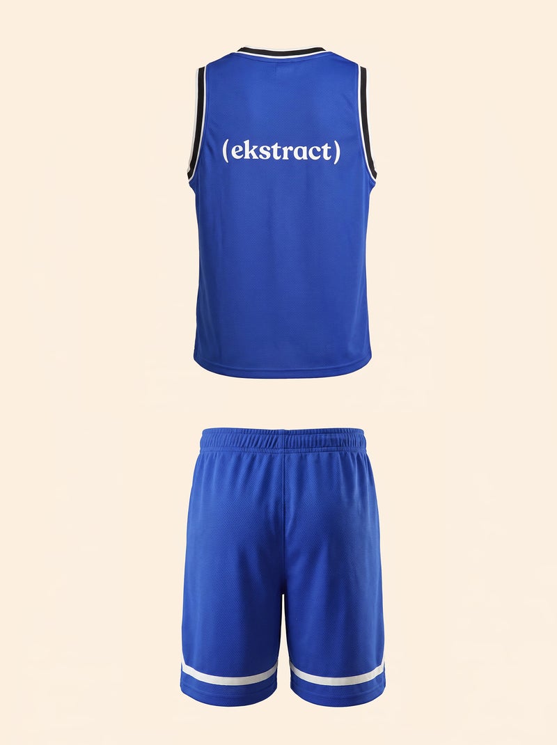 Tank Top + Shorts Sport Set - (ekstract) Blue - Kiabi