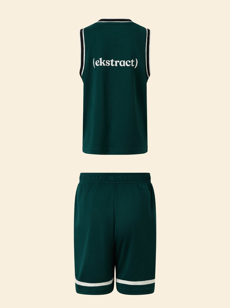 Tank Top + Shorts Sport Set - (ekstract) Green - Kiabi