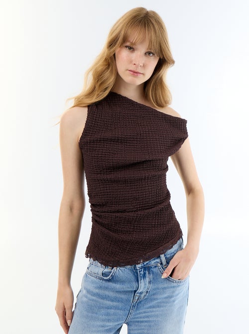 Tanktop mit amerikanischem Armausschnitt - Kiabi Tanktop mit amerikanischem Armausschnitt - Kiabi