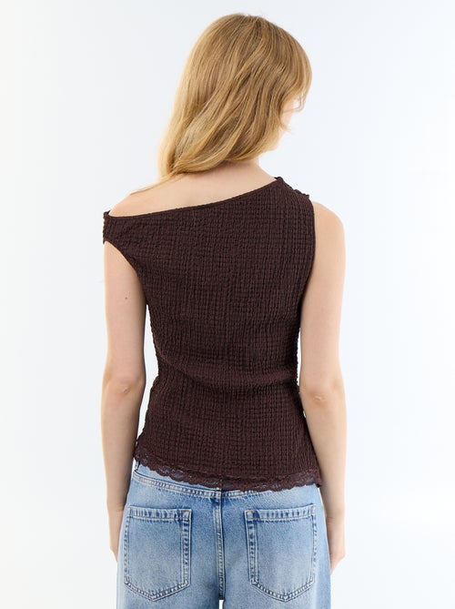 Tanktop mit amerikanischem Armausschnitt - Kiabi Tanktop mit amerikanischem Armausschnitt - Kiabi