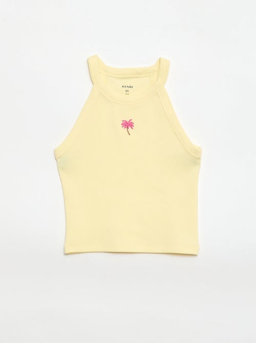Tanktop mit amerikanischem Armausschnitt - Kiabi