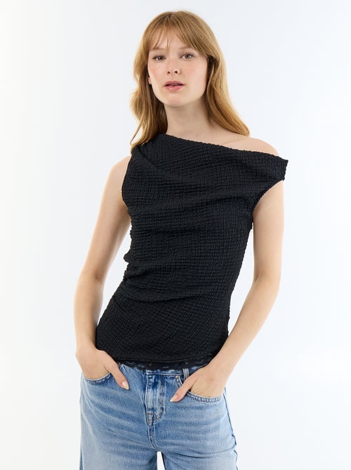 Tanktop mit amerikanischem Armausschnitt - Kiabi