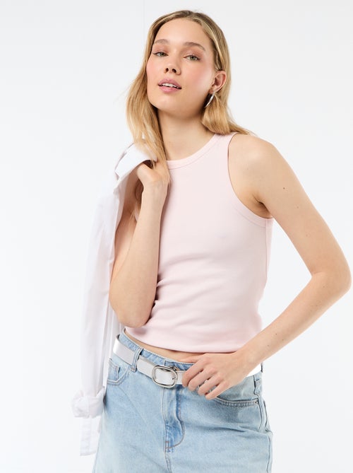 Tanktop mit Racerback - Kiabi Tanktop mit Racerback - Kiabi