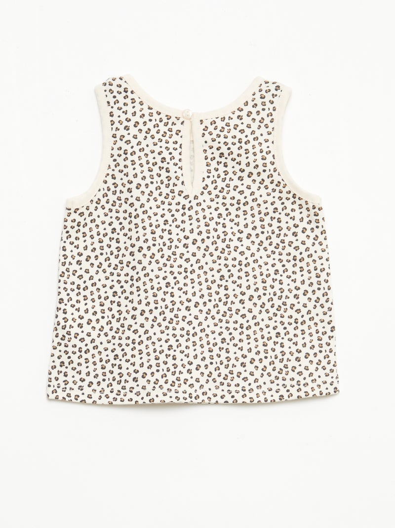 Tanktop-Set - 2 Stück Weiß - Kiabi