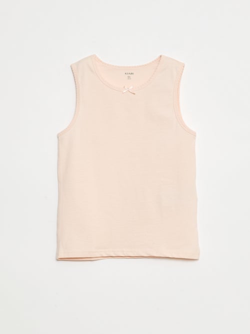 Tanktop-Set mit breiten Trägern - Kiabi