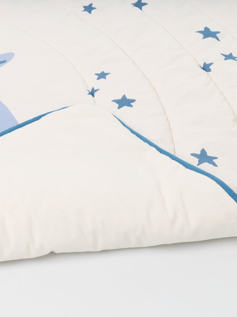 Tapis de sol carré Bleu - Kiabi