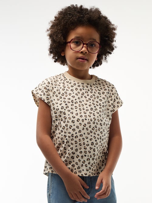 Tee-shirt à manches courtes - Collection facile à enfiler - Kiabi