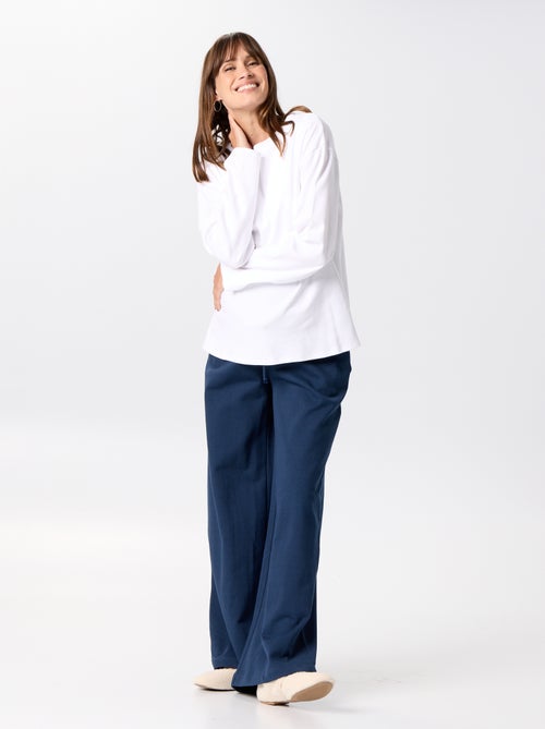 Tee-shirt d'allaitement Ă manches longues - Kiabi Tee-shirt d'allaitement Ă manches longues - Kiabi