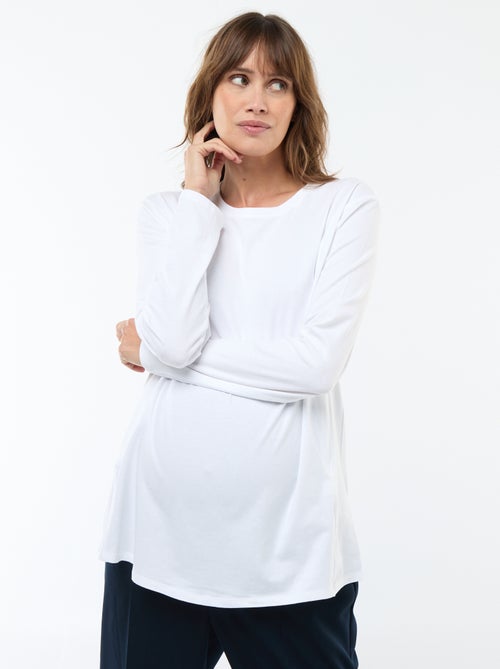 Tee-shirt d'allaitement basique - Kiabi