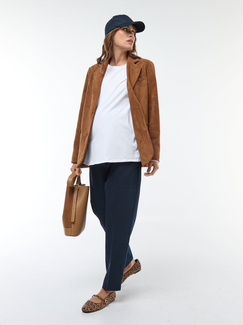 Tee-shirt d'allaitement basique Blanc - Kiabi